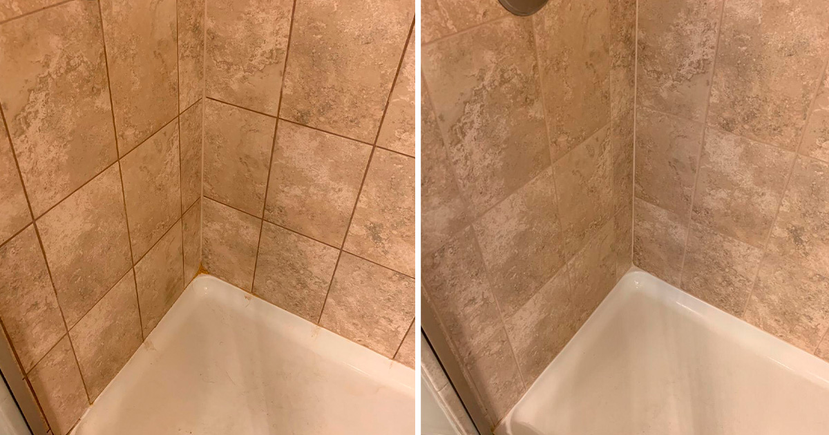 Here's How a Grout Cleaning Service in Alburtis PA Left This Shower Looking  Spotless